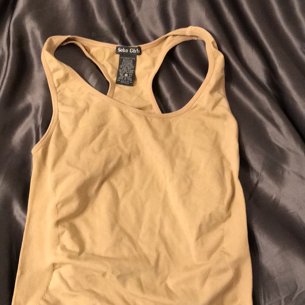 Beige bodysuit NWOT